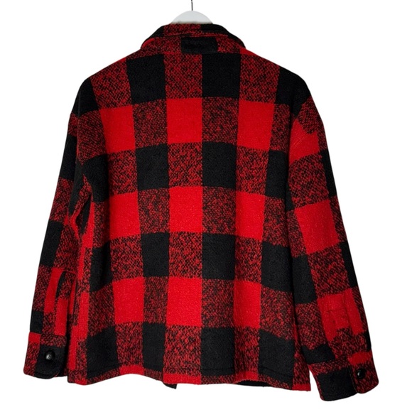 Pomander Place Buffalo Plaid Austen Jacket Size Small Wool Blend - Picture 3 of 10